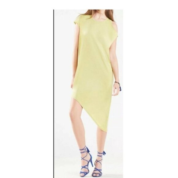 BCBG Max Azria Allyson Asymmetrical Jersey Tunic - Picture 1 of 4